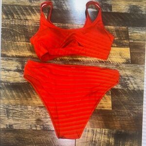 Red Women's Intimates Set